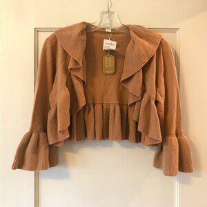 Nordstrom | Cashmere-Blend Ruffled Cardigan